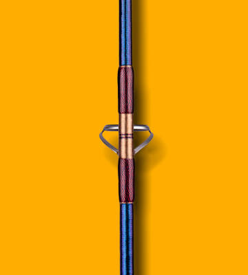 DCR HİLAL TETİKLİ JIG VE CANLI YEM KAMIŞI 185 CM 100-300 LACİVERT - 9