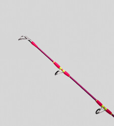 DCR HİLAL TETİKLİ JIG VE CANLI YEM KAMIŞI 185 CM 100-300 PEMBE - 3
