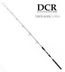 DCR PİRİ REİS JIG VE CANLI YEM KAMIŞI 185 CM 150-350 MOR - DCR