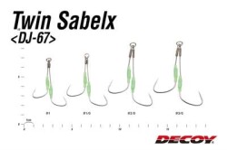 Decoy Dj-67 Twin Sabelx #1 Çelik Tel Asist İğne - 3