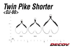 DECOY DJ-80 Twin Pike Shorter Jig Assist İğne - 3