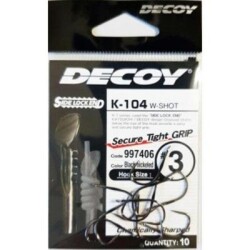DECOY K-104 W-Shot Black Nickel Olta İğnesi - Decoy
