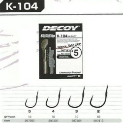 DECOY K-104 W-Shot Black Nickel Olta İğnesi - 2
