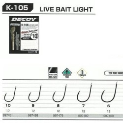 DECOY K-105 Live Bait Light Olta İğnesi - 2