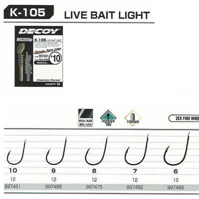 DECOY K-105 Live Bait Light Olta İğnesi - 2