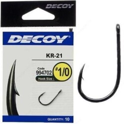 DECOY KR-21 Black Nickel Olta İğnesi - Decoy