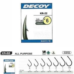 DECOY KR-22 Black Nickel Olta İğnesi - 3