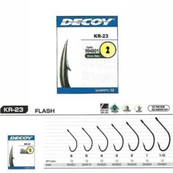 DECOY KR-23 Black Nickel Olta İğnesi - 2