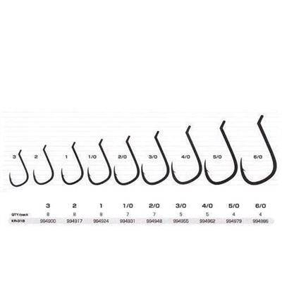 DECOY KR-31B Octopus Black Nickel Olta İğnesi - 2