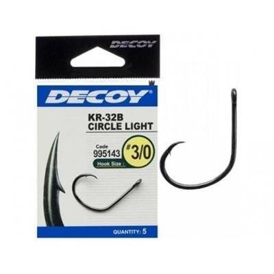 DECOY KR-32B Circle Light Black Nickel Olta İğnesi - 1