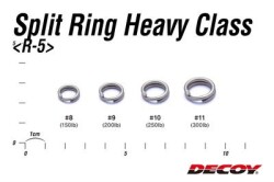 DECOY R-5 Split Ring Heavy Class Halka - 2