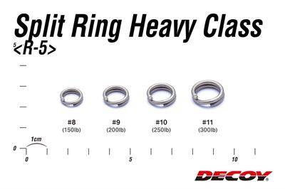 DECOY R-5 Split Ring Heavy Class Halka - 2