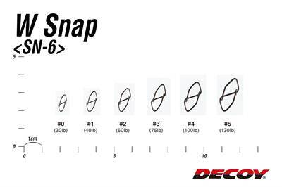 DECOY SN-6 W Snap Klips - 3