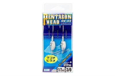 DECOY SV-33 Pentagon Head Jig Head - 1