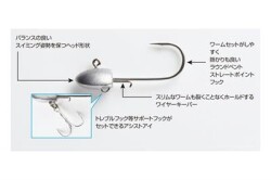 DECOY SV-34 Salt Groove JH Jig Head - 4