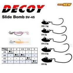 DECOY SV-45 Slide Bomb Jig Head - Decoy