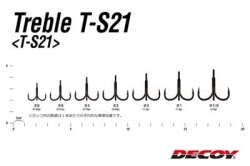 DECOY T-S21 Belly Hook Üçlü İğne - 3