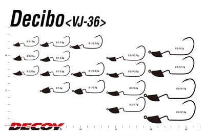 DECOY VJ-36 Violence Decibo Jig Head - 3