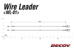 Decoy WL-01 Wire Leader Klipsli Çelik Leader - Çelik Tel - 3