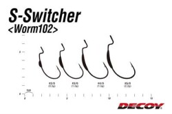 DECOY Worm102 Switcher Dengelenmiş Offset İğne - 3