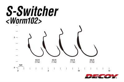 DECOY Worm102 Switcher Dengelenmiş Offset İğne - 3