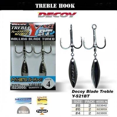 DECOY Y-S21BT Blade trable Üçlü İğne - 1