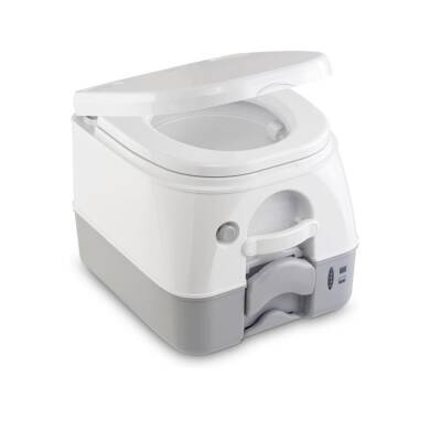 Dometic 972 9.8Lt Kamp. Karavan için Portatif Tuvalet Beyaz / Gri - 1