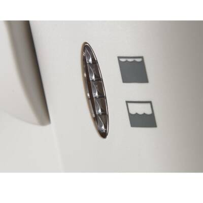 Dometic 976 189 LT Kamp Karavan için Portatif Tuvalet Beyaz/Gri - 4