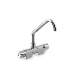 Dometic AC 537 Katlanır Sıcak/Soğuk Musluk Pirinç Krom Renk - Dometic