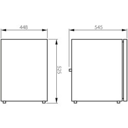 Dometic CoolMatic CRX 65 Kompresörlü Buzdolabı 60 L Gümüş - 2