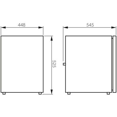 Dometic CoolMatic CRX 65 Kompresörlü Buzdolabı 60 L Gümüş - 2