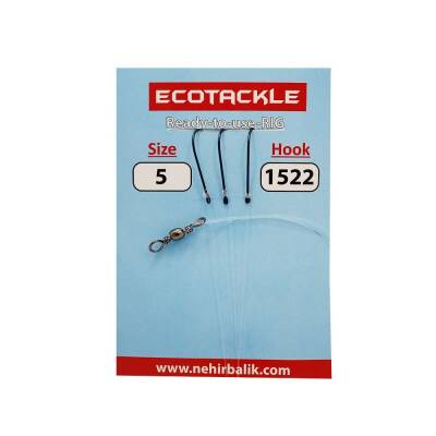 Ecotackle Fırdöndülü İzmarit Takım 1522 3 İğne 100P - 1