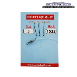 Ecotackle Fırdöndülü İzmarit Takım 1522 3 İğne 100P - 2