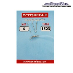 Ecotackle Fırdöndülü Yemli Takım 1523 3 İğne 100P - 2