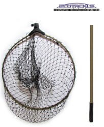 Ecotackle Kepçe Oval 55x60 PE Tor 2 Parça 225 Cm - ECOTACKLE