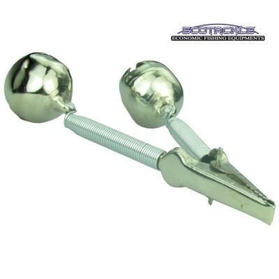Ecotackle Uzun Şaft Metal Çiftli Zil 18mm - 2