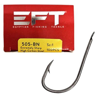 EFT 505 Black Nickel Olta İğnesi 100 Adet - 1