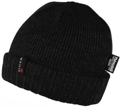 Eiger Tightly Knitted Hat w/Thinsulate Charcoal - 1
