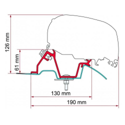 Fiamma Braket F80S - 5