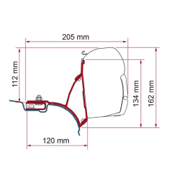 Fiamma Braket F80S - 8