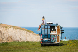 Fiamma Deluxe DJ Ducato H2 Merdiven Gri/Siyah - Fiamma