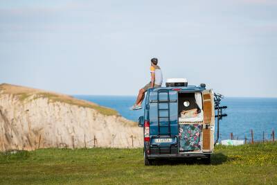 Fiamma Deluxe DJ Ducato H2 Merdiven Gri/Siyah - 1