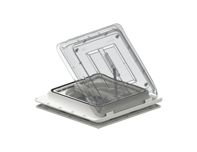 Fiamma Turbo Premium Fanlı 40x40 Kristal - 4