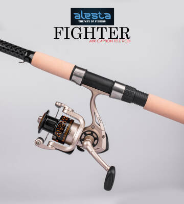 FIGHTER 100 X5000 TELE 210 CM 50-100G MIX KARBON - 2