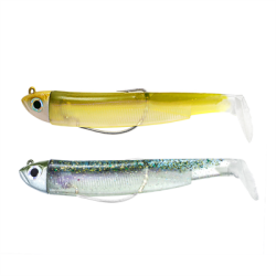 Fiiish BM120/3 BM3019 Double Combo Shore 12gr Ghost Minnow-Wakasagi Silikon Yem - Fiiish