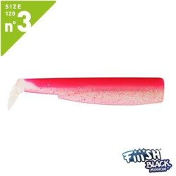 Fiiish BM120/3 BM351 3 Adet Gövde Rose Fluo Silikon Yem - Fiiish