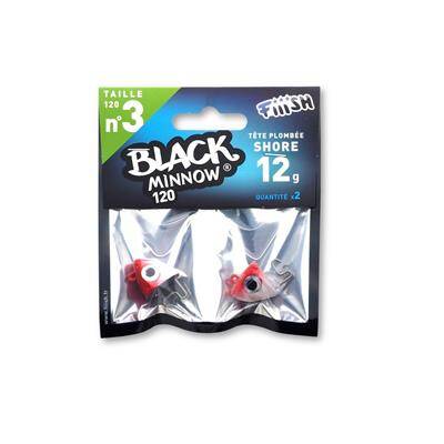 Fiiish BM120/3 BM868 Shore rouge 12gr JigHead - 1