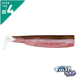 Fiiish BM140/4 BM203 3 Adet Gövde Rose Silikon Yem - Fiiish