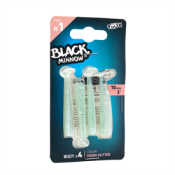 Fiiish Bm70/1 Bm3136 4x-Gövde Green Glitter - 2