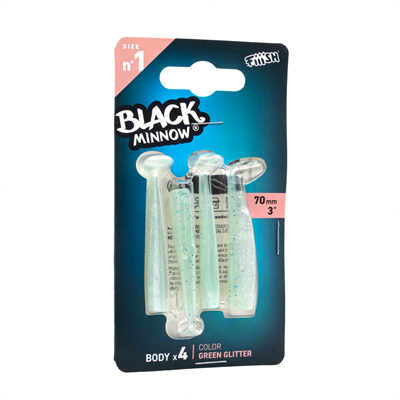 Fiiish Bm70/1 Bm3136 4x-Gövde Green Glitter - 2